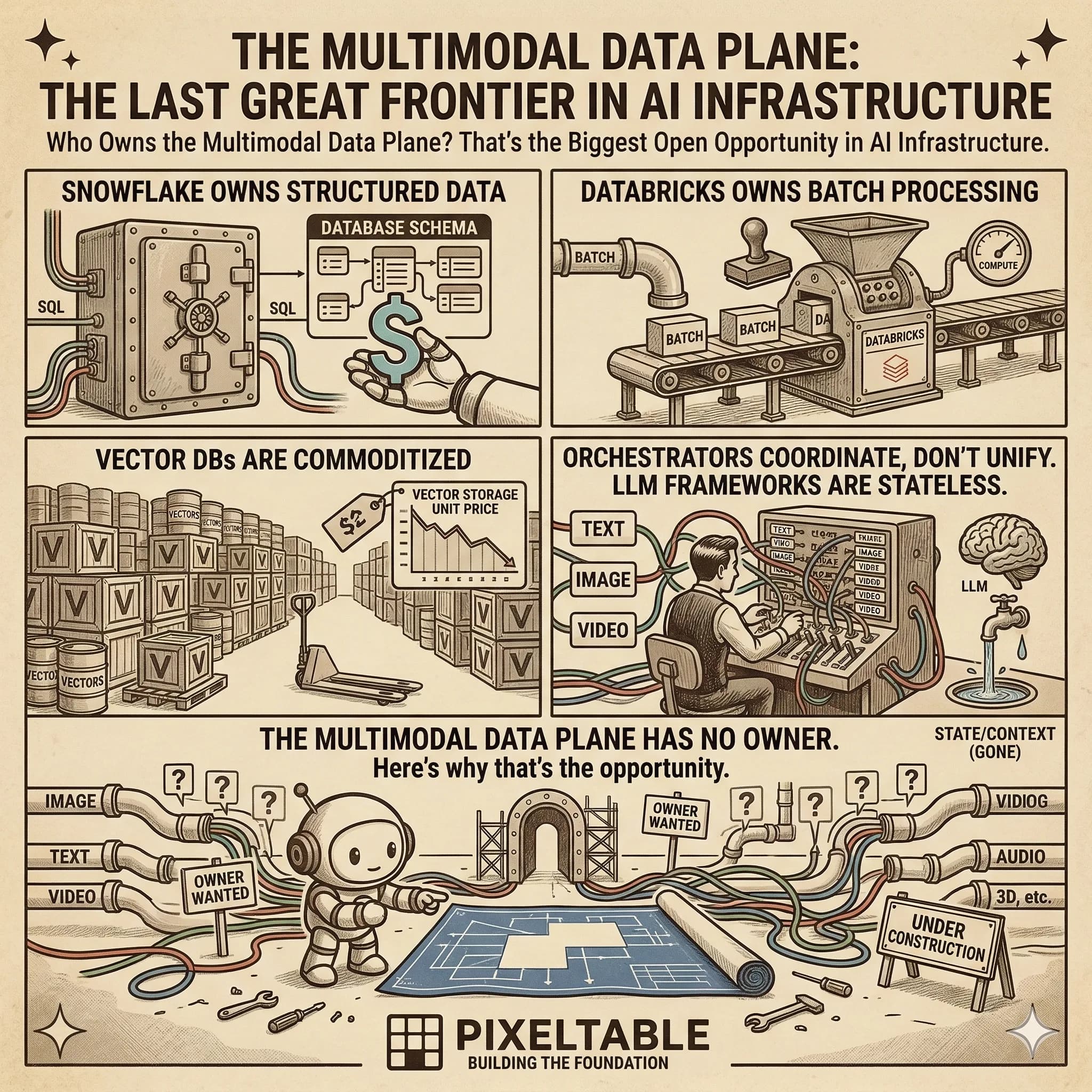 Who Owns the Multimodal Data Plane?